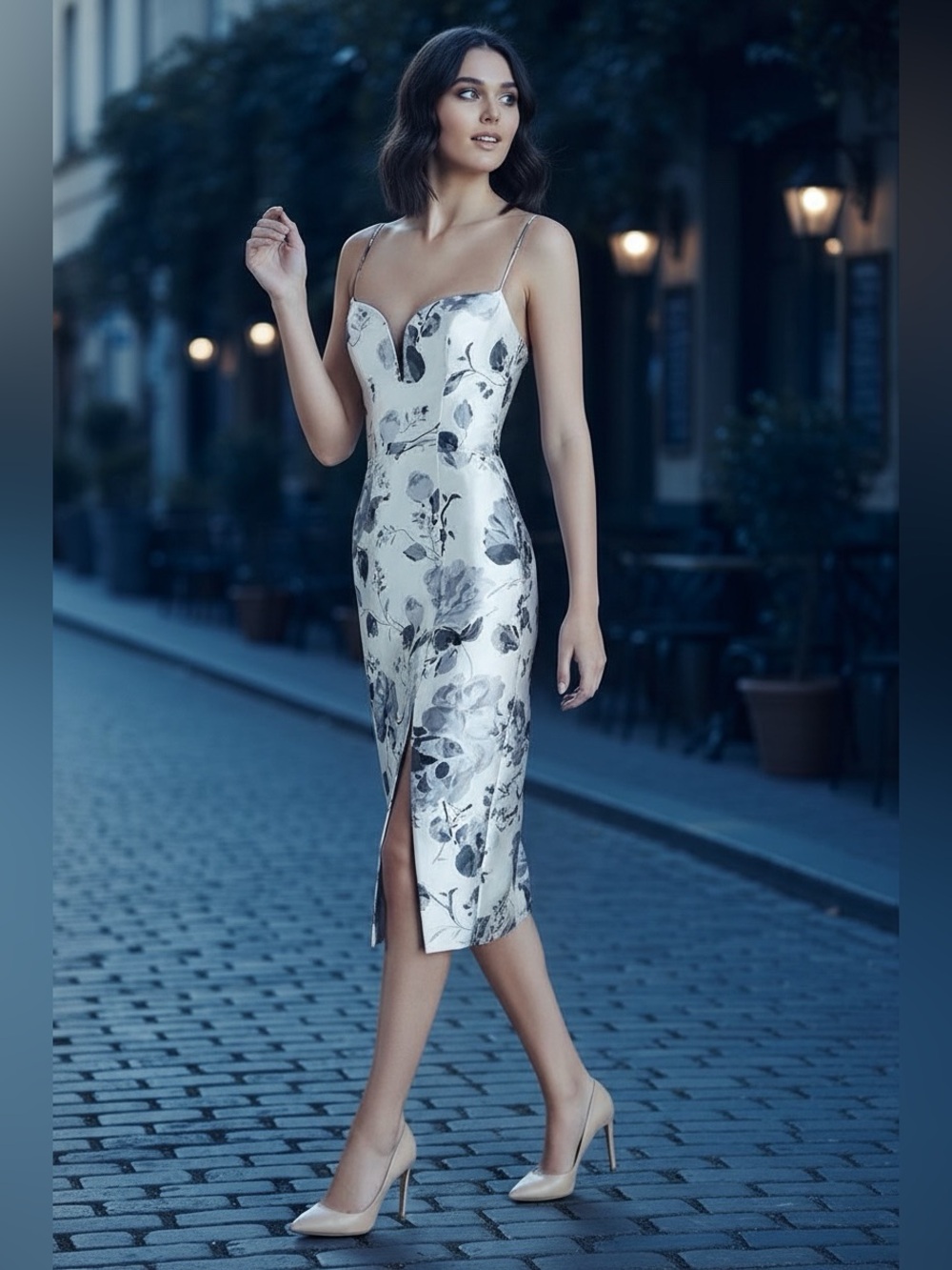 Zimmermann Havoc Curve Dress Size 2 Midi Dress